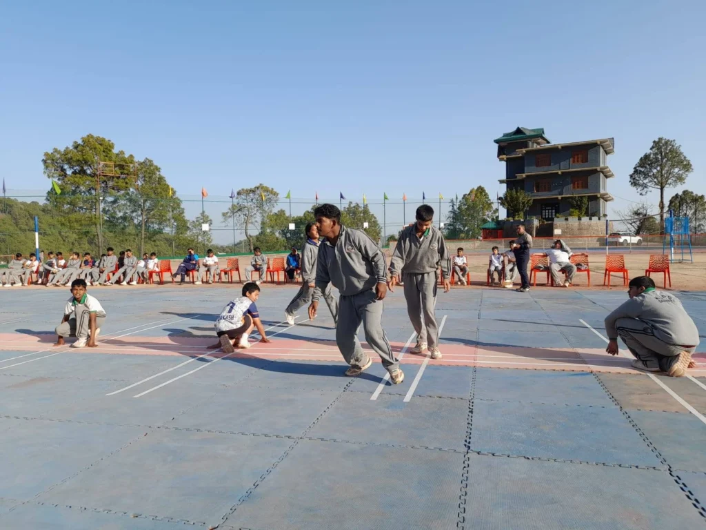 World Class  Ground and Sports Facilities at KIPS Kasauli