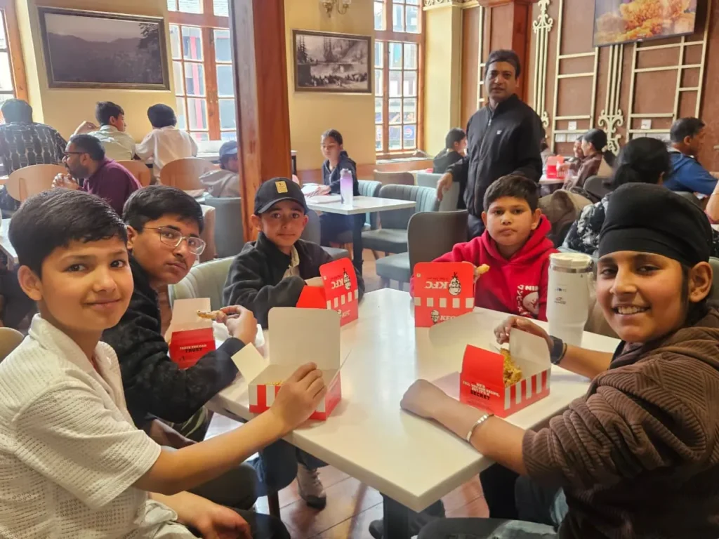 Roots Country School Shimla Admission 2026-27: Fees & Ranking 5 Nutritious food being served in the dining hall of Roots Country School.