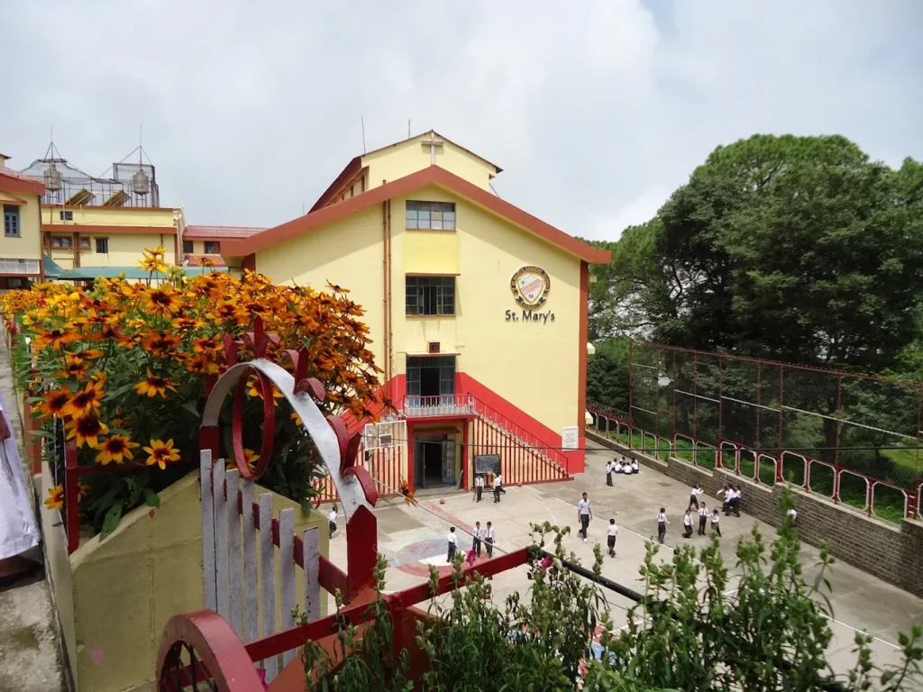 Beautiful Location of St. Mary’s Convent School in Kasauli Hills
