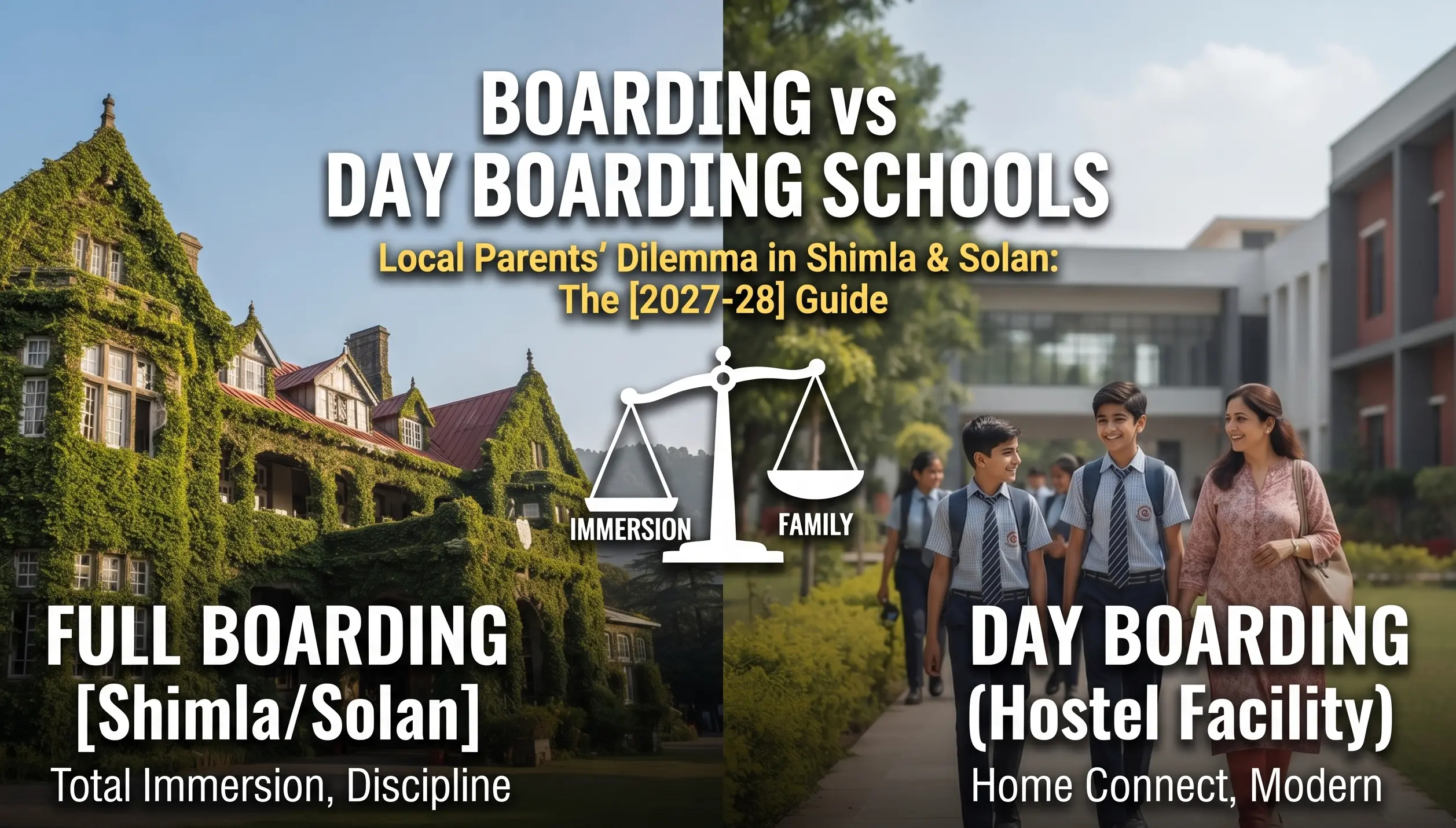 Boarding vs Day Boarding Schools in Shimla Solan